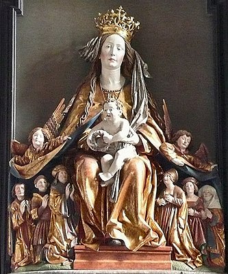 Austrian version, c. 1510, with angels and child