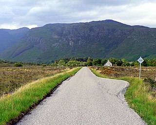 Single-track road One-lane road that permits two-way travel