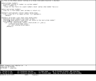 <span class="mw-page-title-main">Zmacs</span> Text editor for Lisp machines