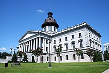 The South Carolina State House in Columbia Scstatehouse.jpg