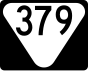 Markierung State Route 379