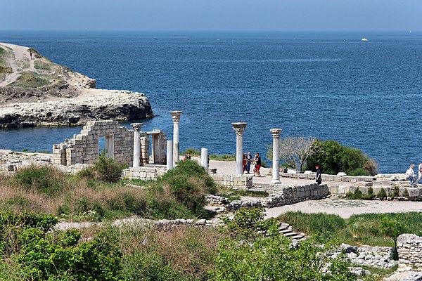 Ruins of the ancient Greek colony of Chersonesus