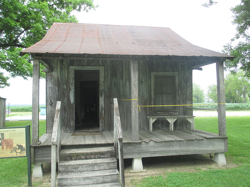 File:Sharecropper's cabin, Lake Providence, LA IMG 7385.JPG