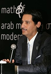 Hassan bin Mohammed Al Thani has featured prominently in Qatar's art scene since 1986 Sheikh Hassan.jpg