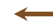 Miniatuur voor Bestand:Short left arrow - brown.png