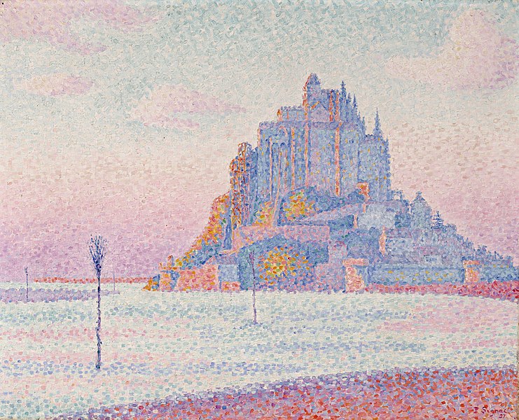 File:Signac - Mont Saint-Michel, Setting Sun, 1897, 2019.67.25.McD.jpg