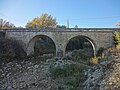 Pont de la RD 16 sur le Lauzon à Sigonce (altitude 479 m).