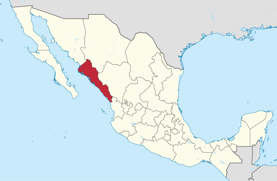 File:Sinaloa in Mexico (location map scheme).svg