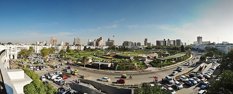 File:Skyline at Rajiv Chowk.JPG