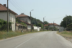 Главната улица на село Соколово
