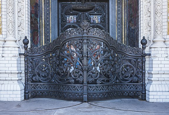 855. Ворота Никольского морского собора, Кронштадт Автор — AlixSaz