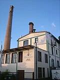 Wittichenau city brewery;  Brewery with chimney