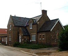 The former station building before it was demolished. Station House, Wisbech St Mary - geograph.org.uk - 177564.jpg