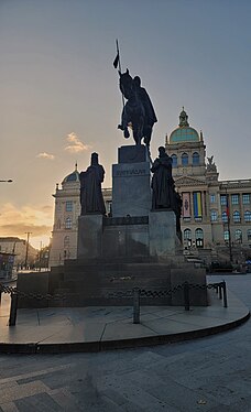 Statue of St Wenceslas