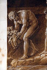 Thumbnail for File:Stradano, giganti e traditori (XXXI), 1587, MP 75, c. 45r, 03 anteo.JPG