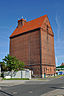 This is a photograph of an architectural monument.It is on the list of cultural monuments of Stralsund, no. 23