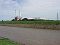 Sutton Bridge Power Station on the east side of the River Nene