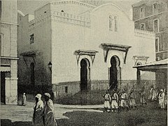 Караул поблизу синагоги, 1898 рік