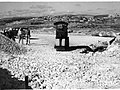 הכנת תשתית הסולינג למתקן אגירת מי הגשמים בעזרת מכבש (1940)
