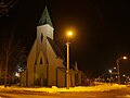 Lantsettkaart on kasutatud Tartu Salemi kiriku välisarhitektuuris