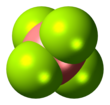 Tetrafluoroborate anion 3D spacefill.png