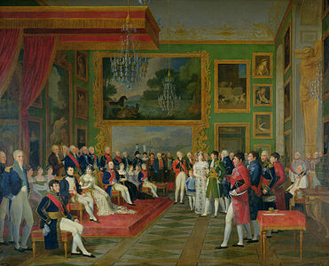 Le mariage d'Augusta avec Eugène de Beauharnais, par François Guillaume Ménageot