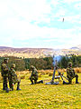 The Arty School exercising both a Young Officers course and an Artillery Standard NCO cse Live Firing Day and night shoot 33 (16943298201).jpg
