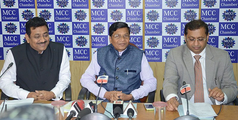 File:The Minister of State for Agriculture and Farmers Welfare, Shri Sudarshan Bhagat at a special session, at the MCC Chamber of Commerce & Industry, in Kolkata on July 09, 2016.jpg