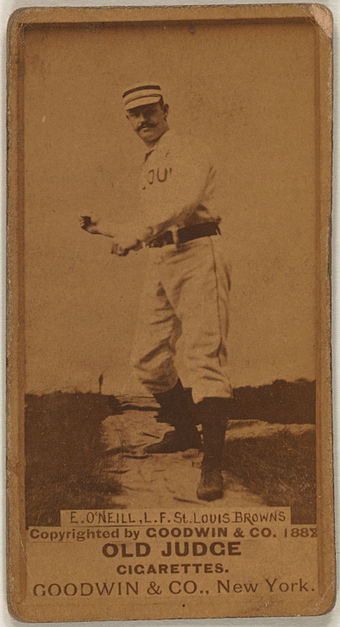 On May 7, 1887, Tip O'Neill became the second player to hit multiple cycles.