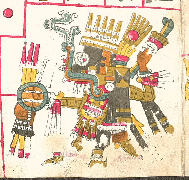 File:Tlaloc, God of the Rain, Thunder, Earthquakes; Codex Borgia.jpg