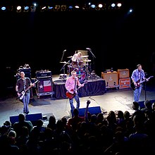 Toadies performing in Philadelphia, Pennsylvania, during the Rubberneck 20th Anniversary Tour. Toadies Rubberneck 20th Anniversary Tour.jpg