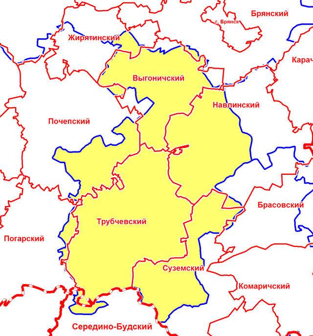 Карта трубчевска с улицами