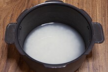 Tteumul, water from the washing of rice Tteumul.jpg