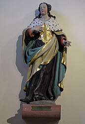 Statue de Sainte-Richarde (XVIIIe)