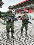 Dois soldados do exército da República da China.