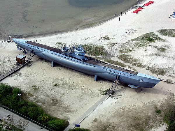 Type VIIC/41 U-995. Laboe Naval Memorial