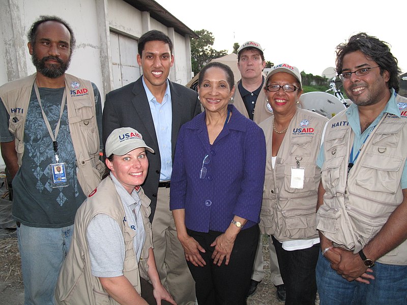 File:USAID Administrator Shah and USAID Haiti Director Carleene Dei (4285780595).jpg