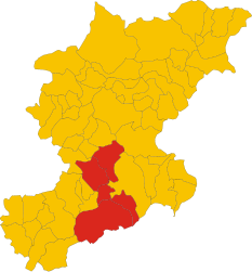 Unione montana Val Belluna – Mappa