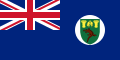 Neoficiální basutská vlajka (1952–1966) Poměr stran: 1:2