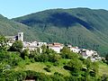 Panorama di Vagli Sotto, Toscana, Italia