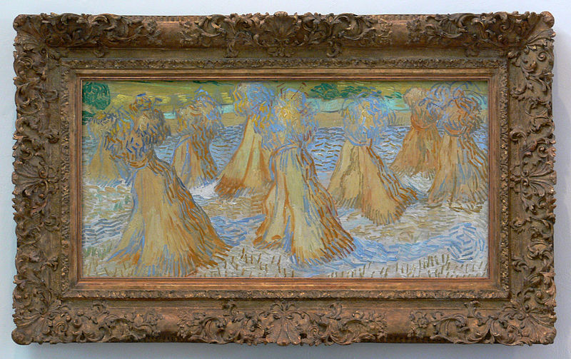 File:Van Gogh Sheaves of Wheat with frame DMA 1985-R-80.jpg