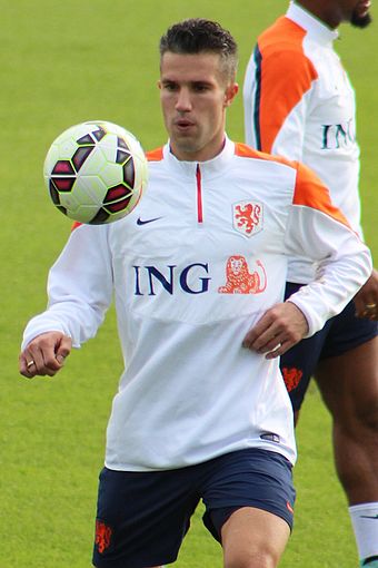Striker Robin van Persie is the Netherlands' top scorer with 50 goals.