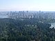 Vancouver mit dem Stanley Park im Vordergrund