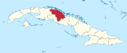 Province de Villa Clara - Localisation