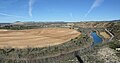 Español: Vista deZorita de los Canes, Guadalajara, desde Recópolis.