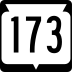 State Trunk Highway 173 marker