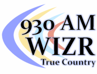 Former logo of the radio station used from early 2010 through June 1, 2011 WIZR-AM 930 former logo.png