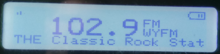 WYFM on a SPARC HD Radio with RDS. WYFM RDS.png