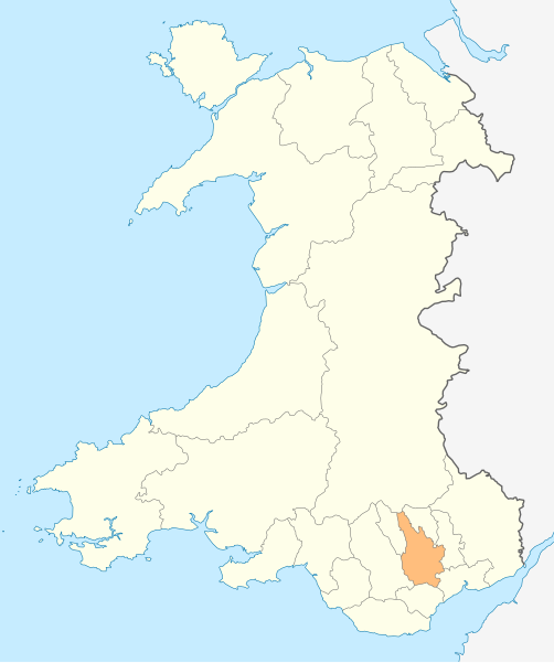 File:Wales Caerphilly locator map.svg