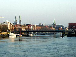 Vēzeres upe Brēmenē